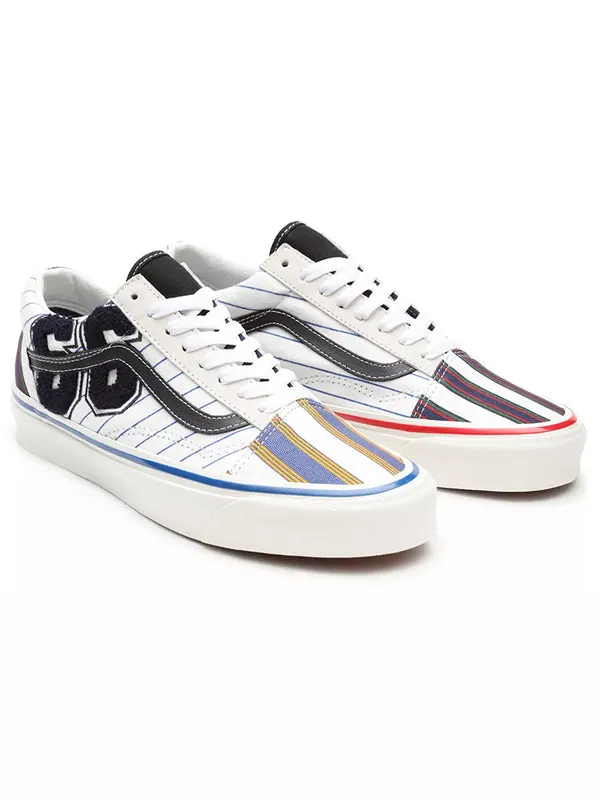 Кроссовки old skool 36 dx 'anaheim factory - patchwork league' Vans — изображение 3 из 4, мульти