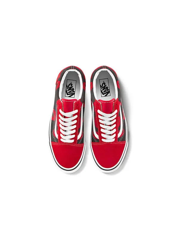 Кроссовки old skool 36 dx 'anaheim factory - hotlips' Vans — изображение 3 из 4, красный/черный