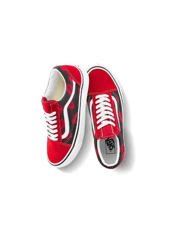 Кроссовки old skool 36 dx 'anaheim factory - hotlips' Vans — изображение 4 из 4, красный/черный