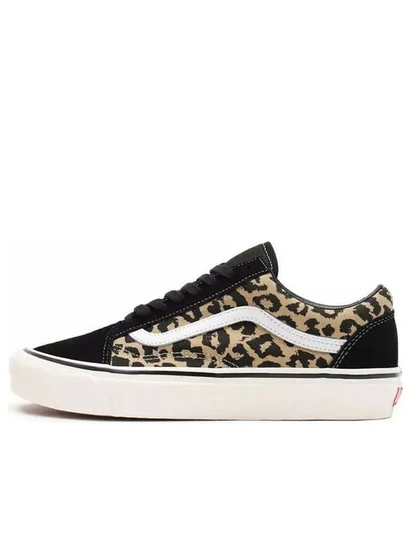 Кроссовки old skool 36 dx 'anaheim factory - leopard' Vans — изображение 1 из 4, черный/коричневый