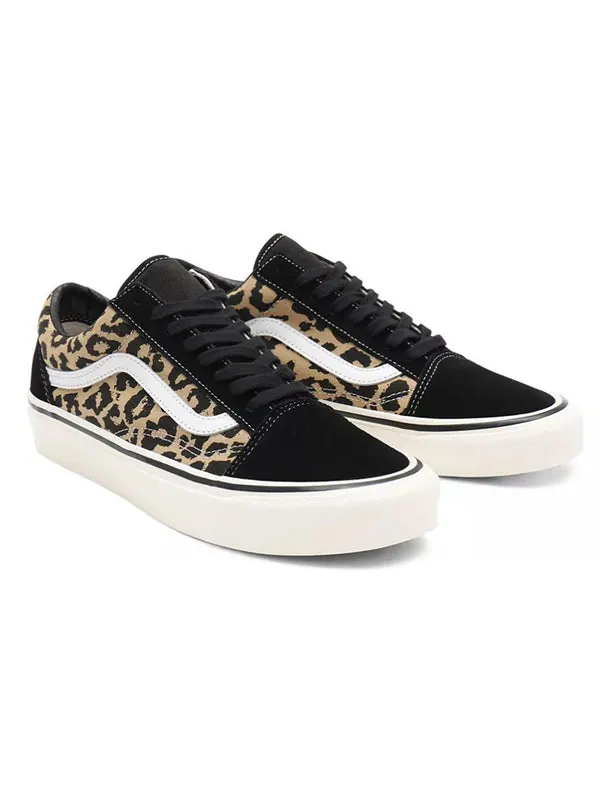 Кроссовки old skool 36 dx 'anaheim factory - leopard' Vans — изображение 3 из 4, черный/коричневый