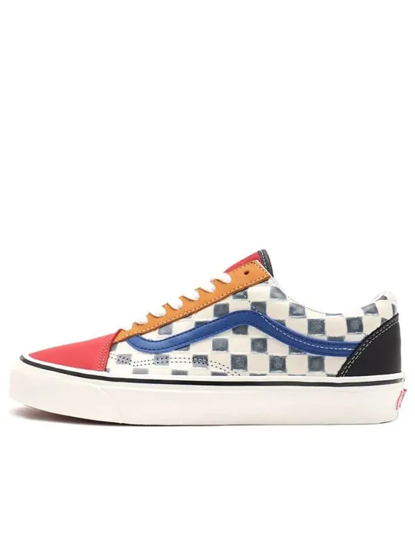 Кроссовки old skool 36 dx low-top sneakers purple/red/white Vans — изображение 1 из 4