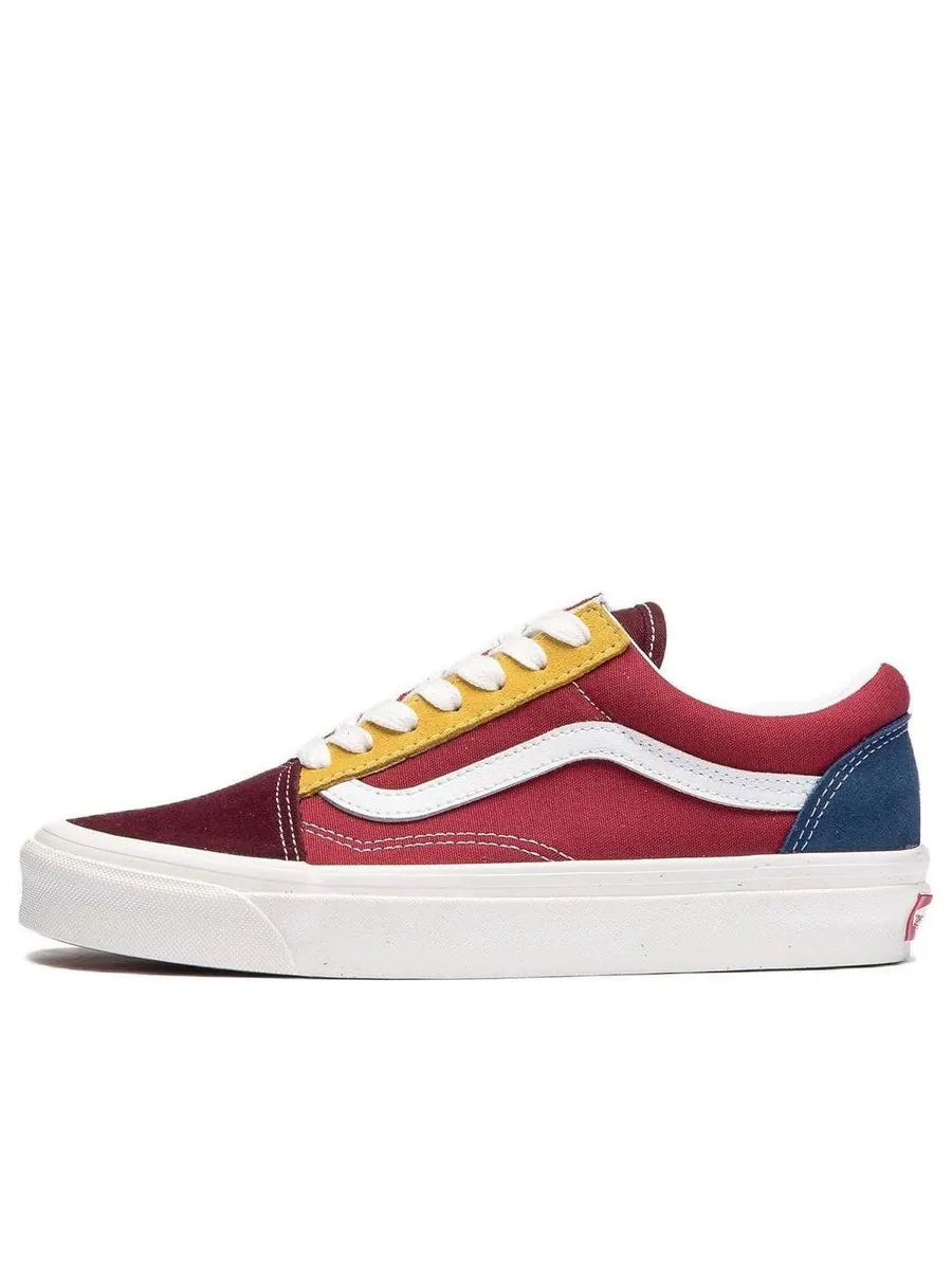 Кеды Vans Old Skool Casual Fashion Skate Shoes Unisex Red — изображение 1 из 5, красный