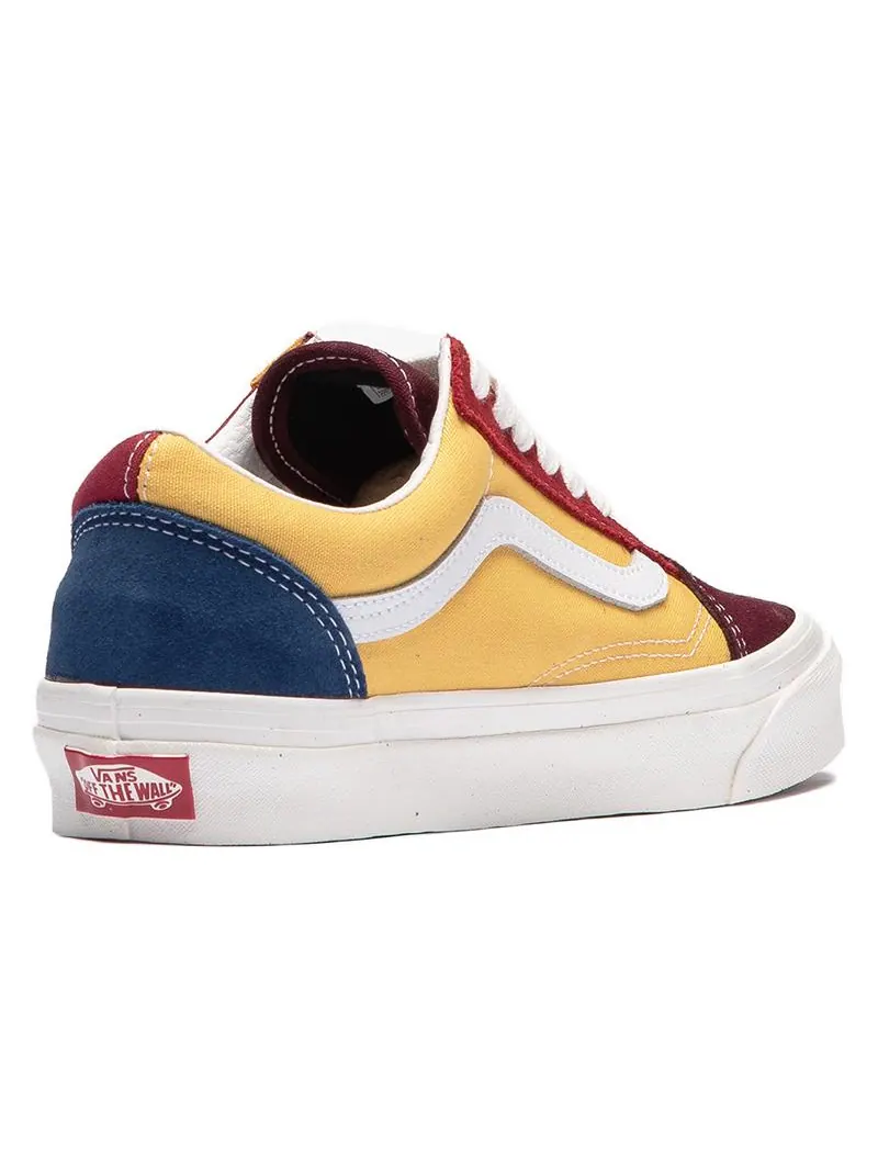 Кеды Vans Old Skool Casual Fashion Skate Shoes Unisex Red — изображение 4 из 5, красный