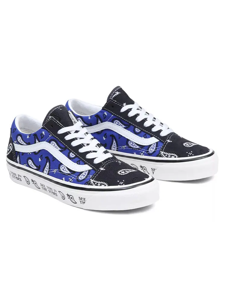 Кеды Vans Anaheim Factory Old Skool 36 DX 'Black Blue' — изображение 3 из 5, синий