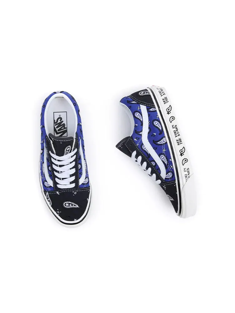 Кеды Vans Anaheim Factory Old Skool 36 DX 'Black Blue' — изображение 4 из 5, синий