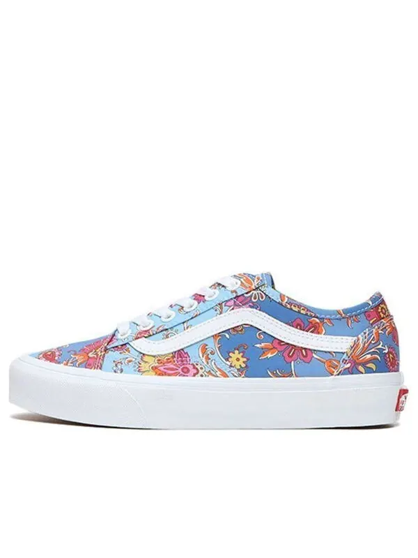 Кроссовки liberty fabrics x old skool tapered 'patchwork floral' Vans — изображение 1 из 4, синий/красный