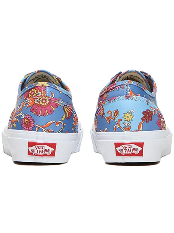 Кроссовки liberty fabrics x old skool tapered 'patchwork floral' Vans — изображение 4 из 4, синий/красный