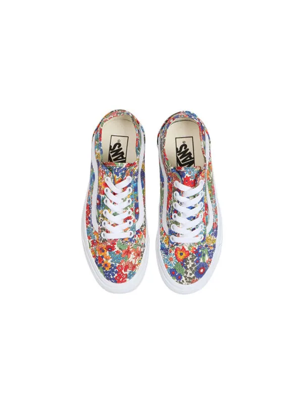 Кроссовки liberty fabrics x old skool tapered 'patchwork floral - multi' Vans — изображение 3 из 4, мульти