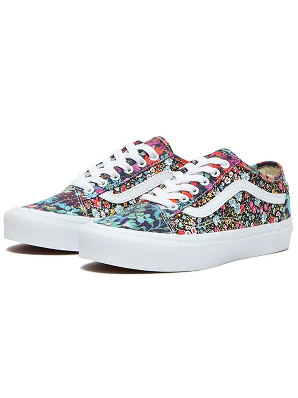 Кроссовки liberty fabrics x old skool tapered 'patchwork floral - black multi' Vans — изображение 2 из 4