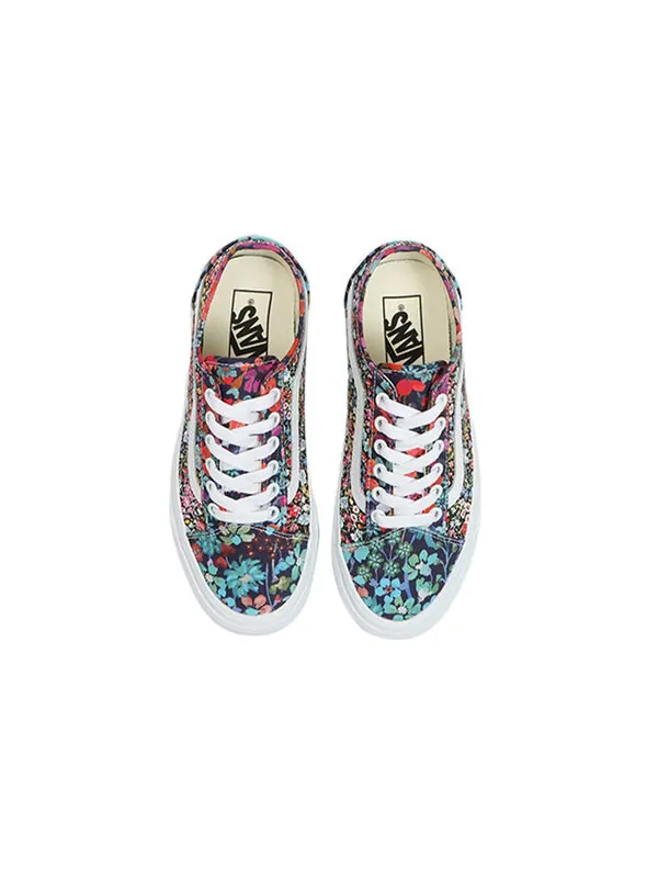 Кроссовки liberty fabrics x old skool tapered 'patchwork floral - black multi' Vans — изображение 3 из 4