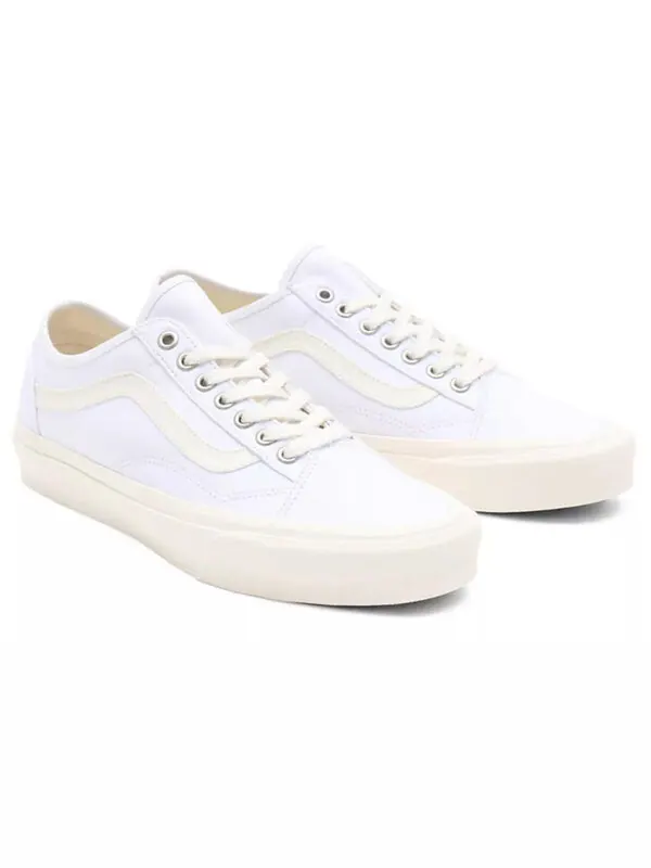 Кроссовки old skool tapered 'eco theory - white natural' Vans — изображение 3 из 4, белый