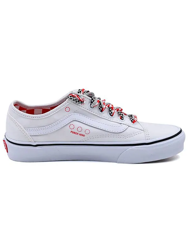 Кроссовки old skool tapered 'diy - white' Vans — изображение 2 из 4, белый
