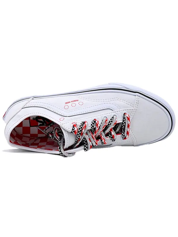 Кроссовки old skool tapered 'diy - white' Vans — изображение 3 из 4, белый