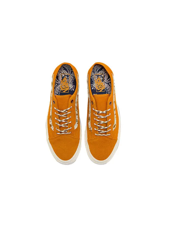Кроссовки old skool 'orange' Vans — изображение 3 из 4, оранжевый