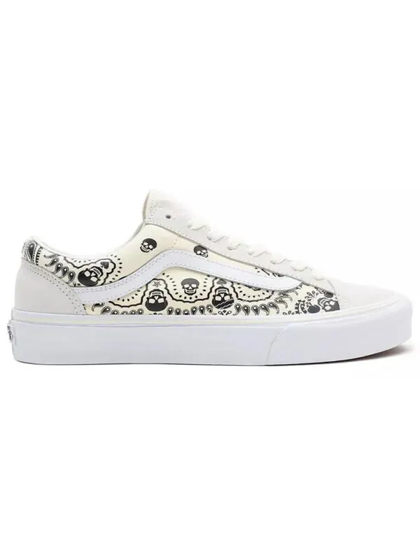 Кроссовки style 36 'bandana' Vans — изображение 2 из 4, белый