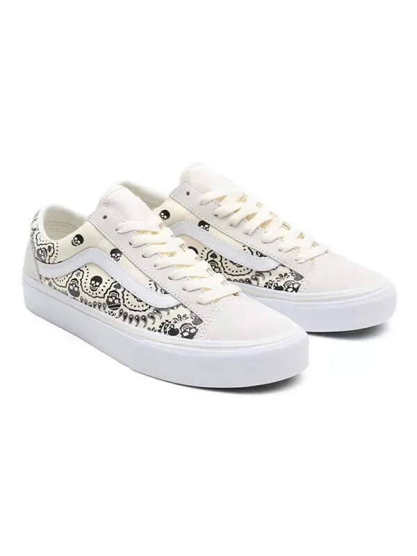 Кроссовки style 36 'bandana' Vans — изображение 3 из 4, белый