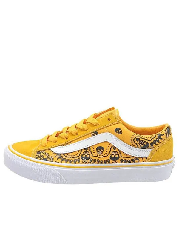 Кроссовки old skool bandana style 'yellow' Vans — изображение 1 из 4, желтый