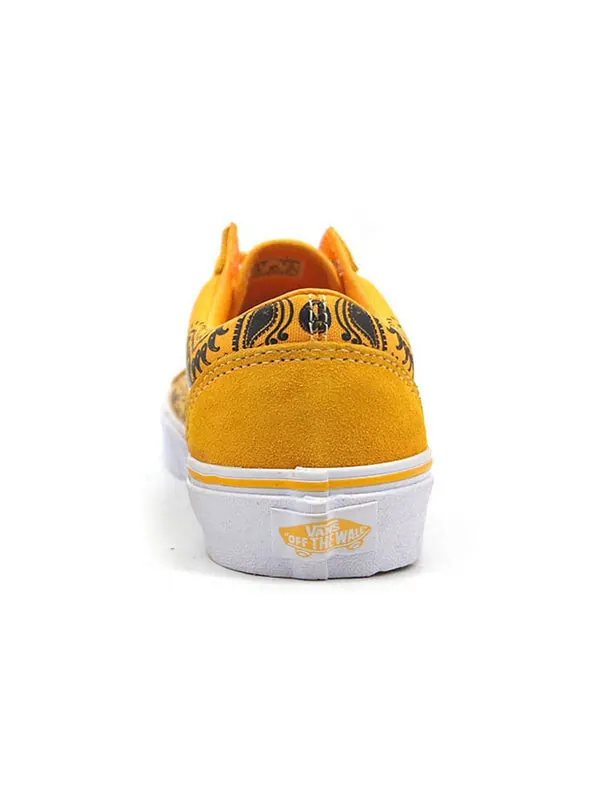 Кроссовки old skool bandana style 'yellow' Vans — изображение 3 из 4, желтый