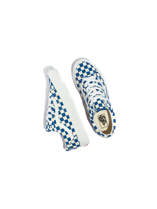 Кроссовки style 36 'checkerboard - true blue' Vans — изображение 3 из 4, синий/белый