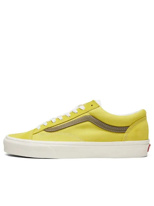 Кроссовки style 36 'green sheen' Vans — изображение 1 из 4, желтый/белый