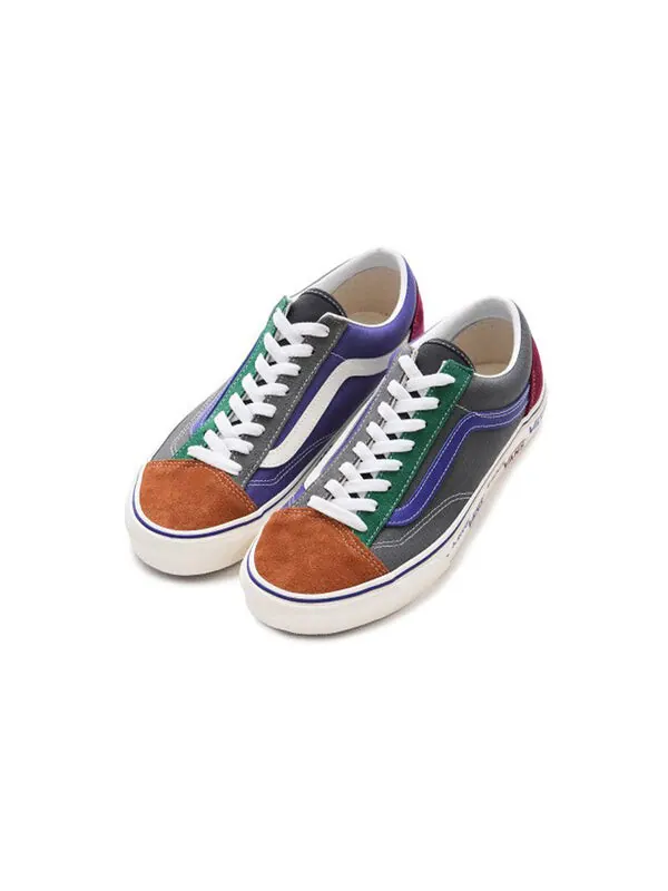 Кроссовки style 36 blue/red/green Vans — изображение 2 из 4, синий/красный/зеленый