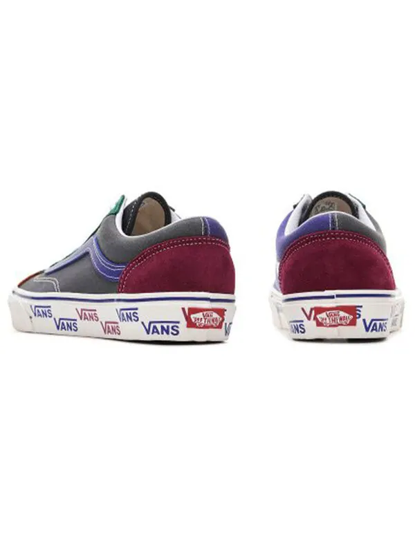 Кроссовки style 36 blue/red/green Vans — изображение 3 из 4, синий/красный/зеленый