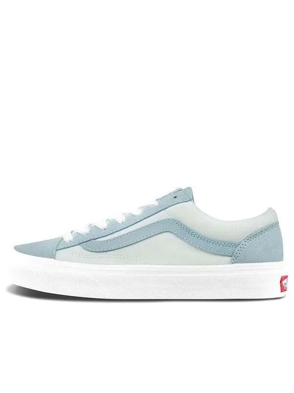 Кроссовки style 36 splicing contrasting colors low tops casual skateboarding shoes blue Vans — изображение 1 из 4, синий