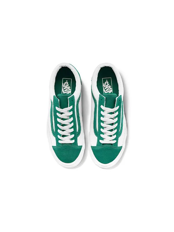 Кроссовки style 36 'classic sport - cadmium green' Vans — изображение 3 из 4, зеленый/белый