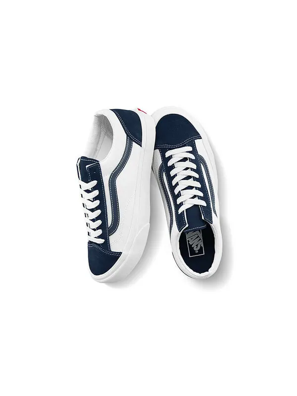 Кроссовки style 36 'classic sport - dress blues' Vans — изображение 4 из 4, белый/синий