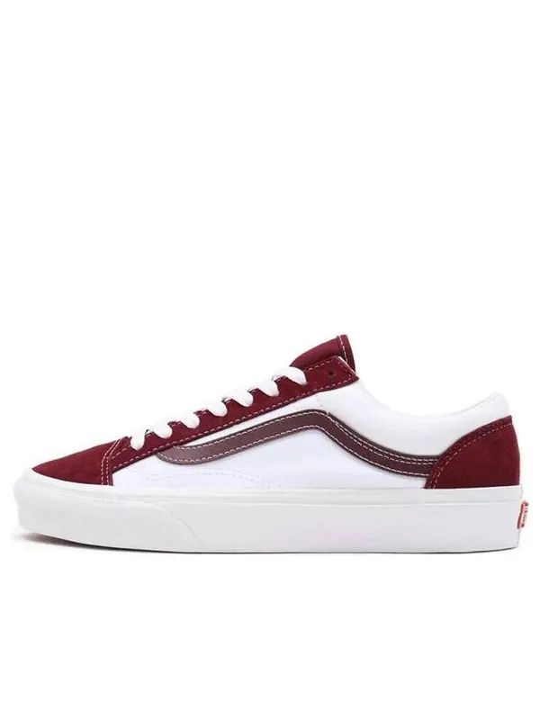 Кроссовки style 36 'classic sport - port royale' Vans — изображение 1 из 4, белый/красный