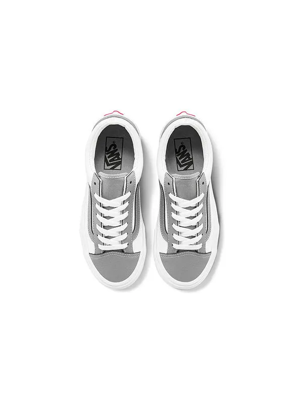 Кроссовки style 36 sneakers grey/white Vans — изображение 3 из 4, серый/белый