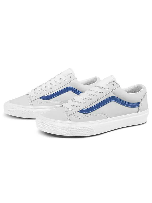 Кроссовки style 36 'true blue white' Vans — изображение 2 из 4, белый/синий