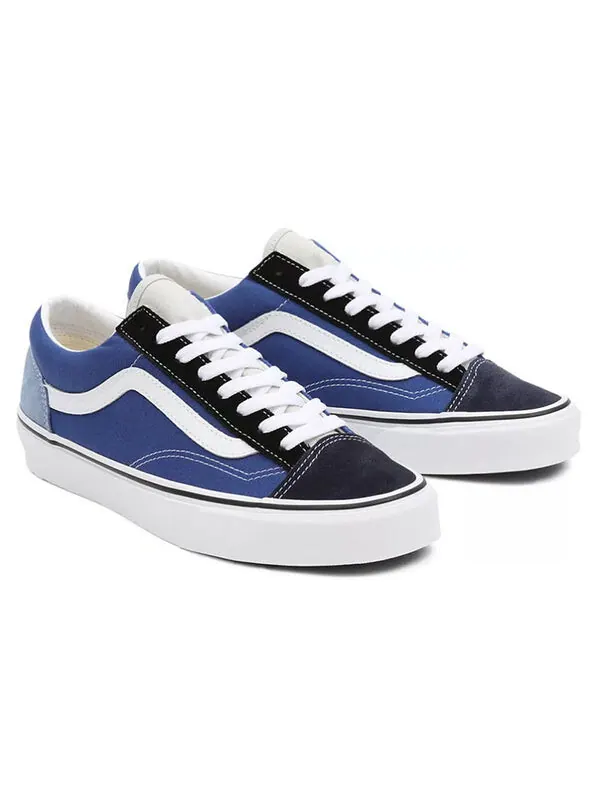 Кроссовки style 36 'color block - navy' Vans — изображение 3 из 4, синий/черный/белый