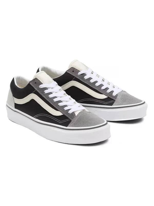 Кроссовки style 36 'color block - drizzle' Vans — изображение 3 из 4, серый/черный/белый