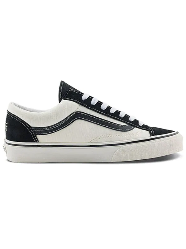 Кроссовки style 36 classics 'white black' Vans — изображение 2 из 4, белый/черный