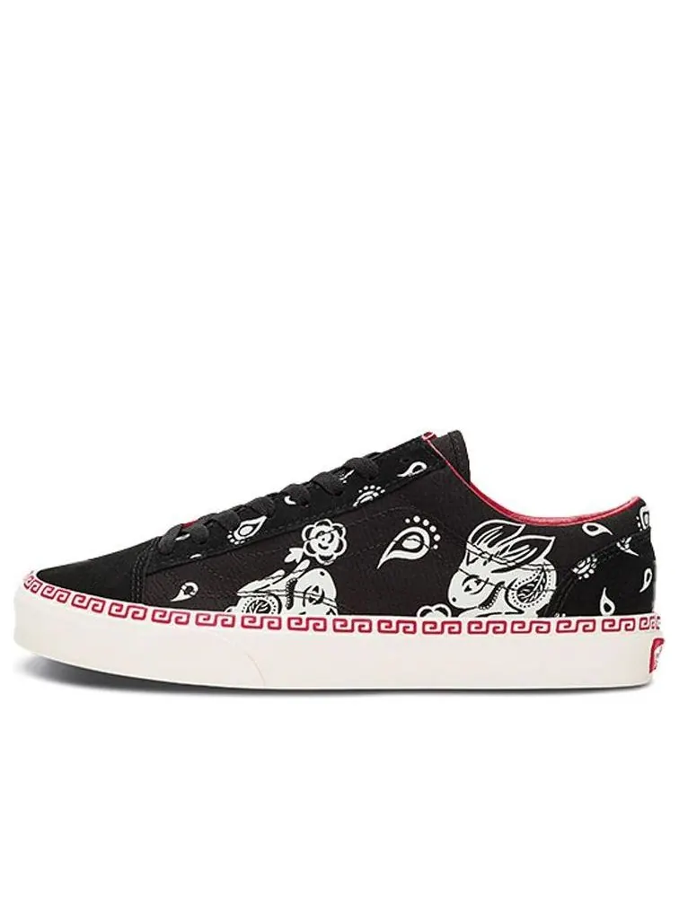 Кеды Vans Style 36 'Black White Red' — изображение 1 из 5, черный