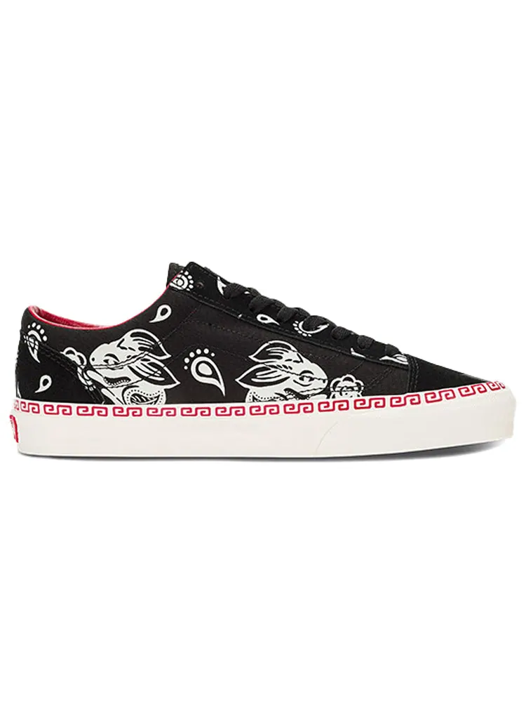 Кеды Vans Style 36 'Black White Red' — изображение 2 из 5, черный