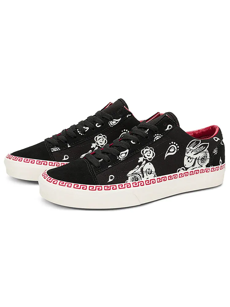 Кеды Vans Style 36 'Black White Red' — изображение 3 из 5, черный