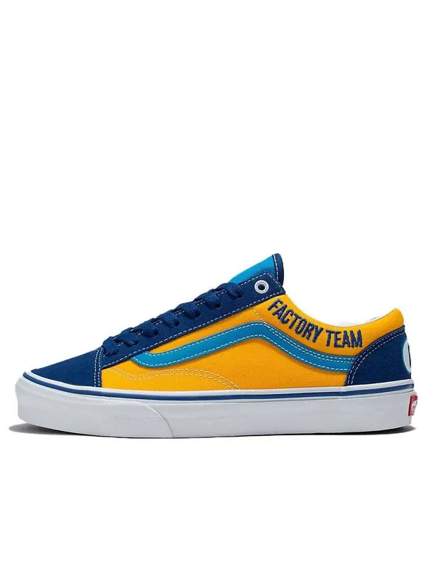 Кроссовки style 36 x our legends Vans — изображение 1 из 4, синий/желтый
