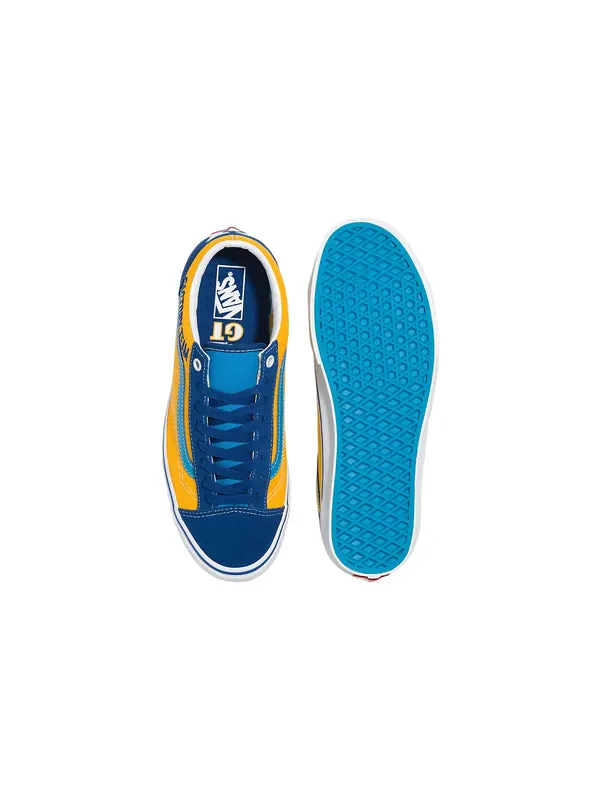 Кроссовки style 36 x our legends Vans — изображение 4 из 4, синий/желтый