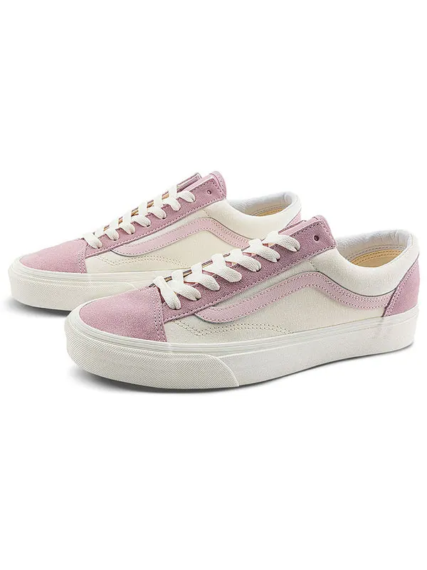 Кроссовки style 36 'pink white' Vans — изображение 3 из 4, розовый/белый