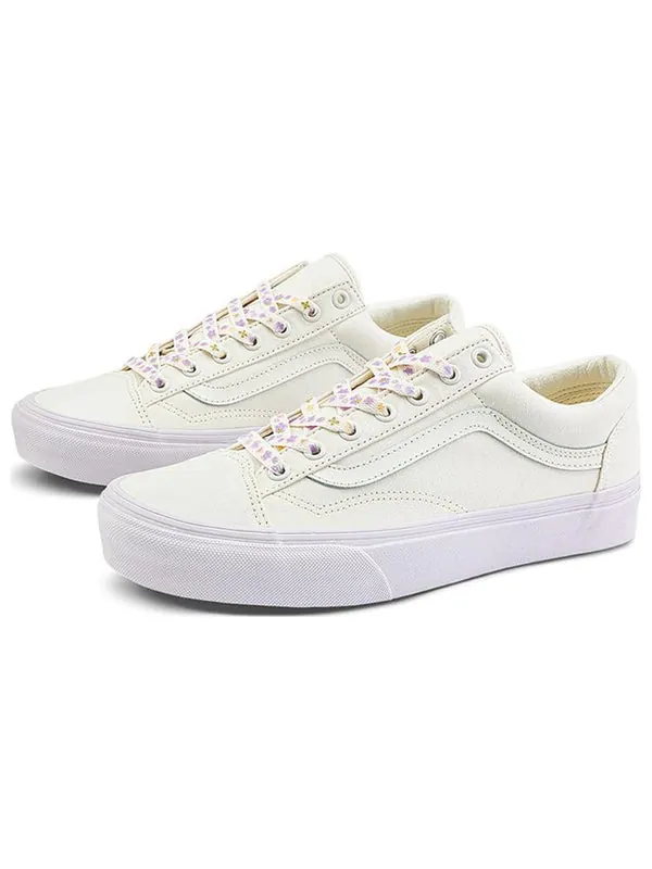 Кроссовки style 36 classics 'white' Vans — изображение 2 из 4, белый
