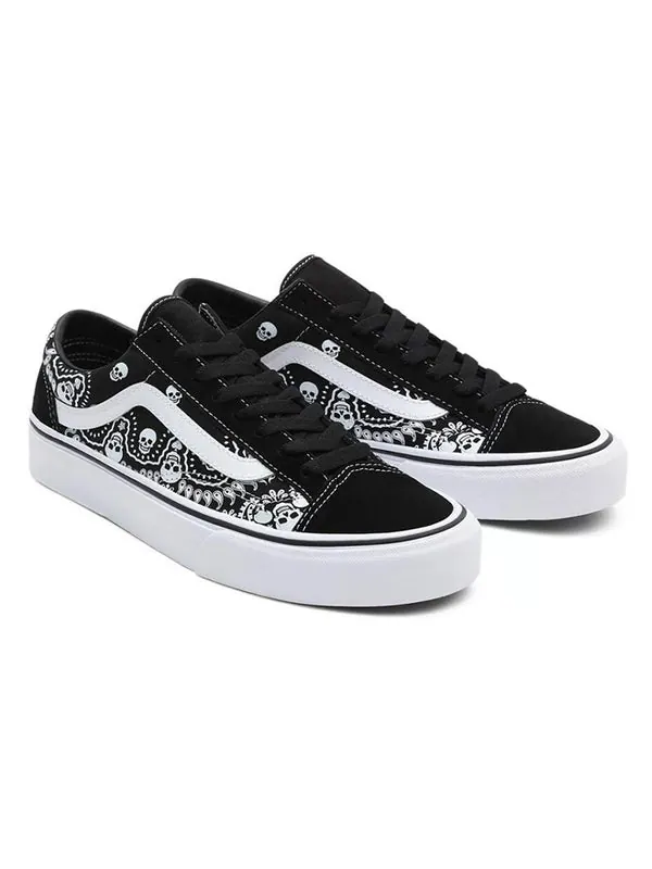 Кроссовки style 36 'bandana' Vans — изображение 3 из 4, черный