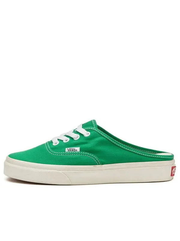 Кроссовки canvas authentic mule green Vans — изображение 1 из 4, зеленый