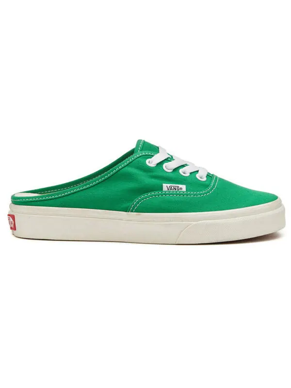 Кроссовки canvas authentic mule green Vans — изображение 2 из 4, зеленый