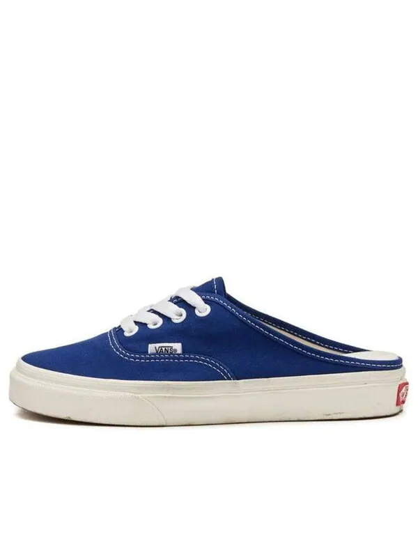 Кроссовки canvas authentic mule 'blue white' Vans — изображение 1 из 4, синий/белый