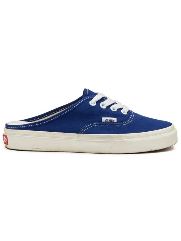 Кроссовки canvas authentic mule 'blue white' Vans — изображение 2 из 4, синий/белый