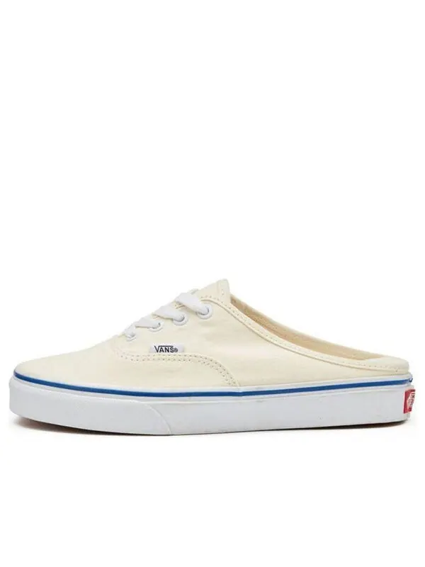 Кроссовки canvas authentic mule white Vans — изображение 1 из 4, белый