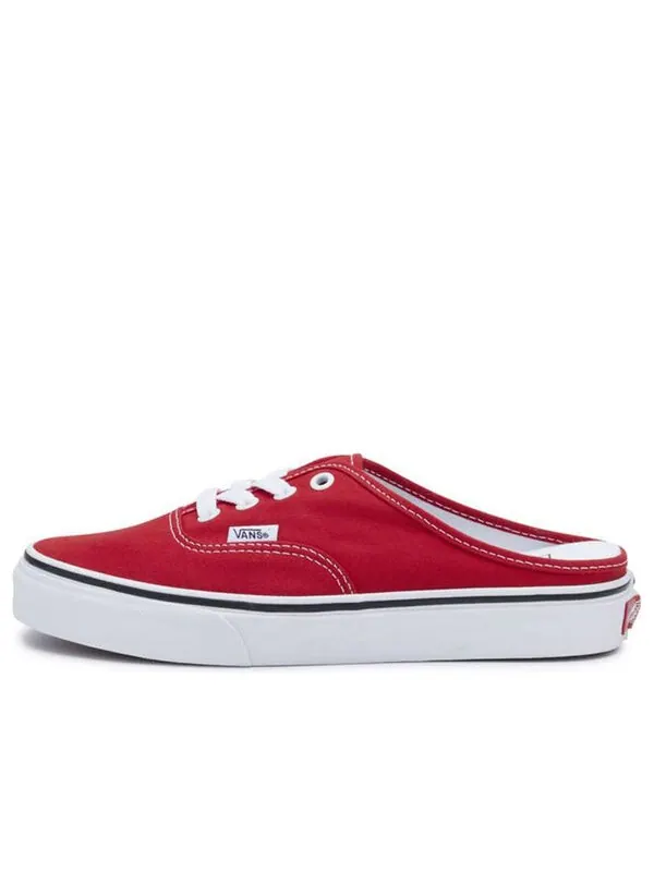 Кроссовки authentic mule 'red' Vans — изображение 1 из 4, красный